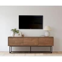 40 tv stovas - TV staliukas Kalune Design Milo 140, rudas - 4 nuotrauka