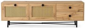 40 tv stovas - TV staliukas Kalune Design 854(III), 180 cm, smėlio spalvos - 1 nuotrauka