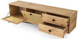 40 tv stovas - TV staliukas Kalune Design 854(III), 180 cm, smėlio spalvos - 2 nuotrauka
