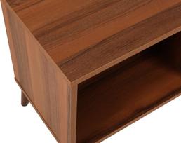 tv staliukas pusies - TV staliukas Kalune Design Zisino, tamsiai rudas - 6 nuotrauka