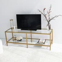 40 tv stovas - TV staliukas Kalune Design Basic TV501, aukso spalvos - 5 nuotrauka