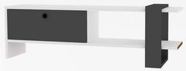 TV staliukas Kalune Design Funda, pilkas/baltas