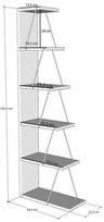Pirkti Lentyna Kalune Design Bookshelf 854, juoda - Photo 4