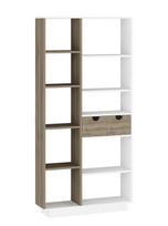 Pastatoma lentyna Kalune Design Luma, balta/ruda