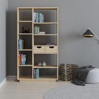 ruda knygu lentyna - Pastatoma lentyna Kalune Design Bookshelf 550, šviesiai ruda - 2 nuotrauka