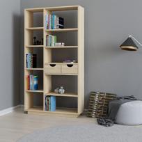 ruda knygu lentyna - Pastatoma lentyna Kalune Design Bookshelf 550, šviesiai ruda - 3 nuotrauka