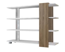 Pastatoma lentyna Kalune Design Nur, balta/ruda