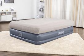 bestway queen - Bestway pripučiamas čiužinys su pompa 226 x 152 x 84 cm Bestway 67925 - 4 nuotrauka