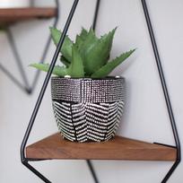 graikiniai riesutai - Lentyna Kalune Design 792, ruda/juoda - 2 nuotrauka