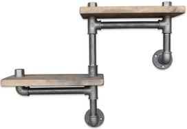 Lentyna Kalune Design BoruRaf041, ruda/juoda
