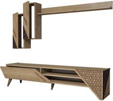berilis - Kalune Design TV vienetas Beril - Oak - 1 nuotrauka
