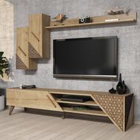 berilis - Kalune Design TV vienetas Beril - Oak - 2 nuotrauka