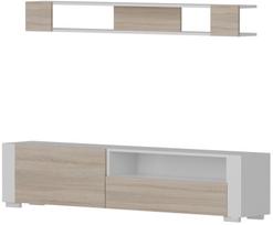 Kalune Design TV vienetas Arya - Baltas, Cordoba