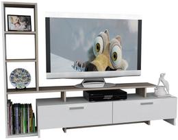 Kalune Design TV vienetas Şimal - Baltas, Cordoba