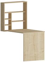 Rašomasis stalas Kalune Design 550 (II), 154,2 cm, šviesiai rudas