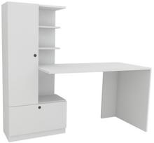 baltas stalas darbui - Kalune Design Studijų stalas Domingos - Baltas - 1 nuotrauka