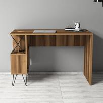 kalune design hommy craft - Kalune Design Hommy Craft rašomasis stalas Extra, rudas (Walnut) - 2 nuotrauka