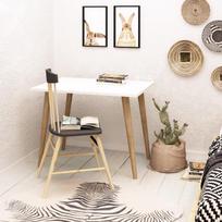 stalas 80 x 60 - Kalune Design Studijų stalas Lery - 2 nuotrauka