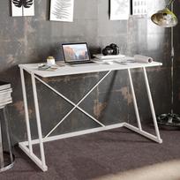 baltas stalas darbui - Kalune Design Studijų stalas Anemon - Baltas - 2 nuotrauka