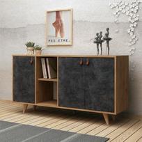 komoda 140 - Kalune Design Konsolė Planky - 4 nuotrauka