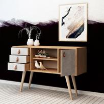 80 cm tv - Kalune Design Konsolė İndira - 3 nuotrauka