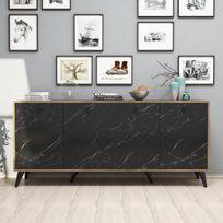 80 cm tv - Kalune Design Konsolė Elite 1618 - 2 nuotrauka