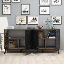 80 cm tv - Kalune Design Konsolė Elite 1618 - 4 nuotrauka