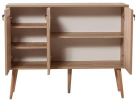 komoda 120 - Komoda Kalune Design 863 (VII), 120 cm, įvairių spalvų/ąžuolo spalvos - 3 nuotrauka