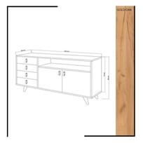 komoda 140 - Kalune Design Konsolė Lavina - 4 nuotrauka