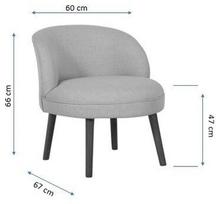 vaikiskas fotelis - Kalune Design Sparno kėdė Nice - Peanut Žalias - 6 nuotrauka