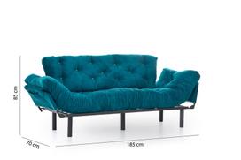 kalune design love - Sofa Kalune Design Nitta Triple, žalia - 5 nuotrauka
