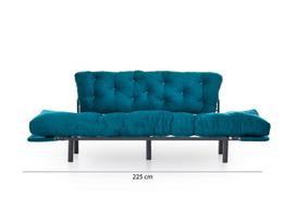 kalune design love - Sofa Kalune Design Nitta Triple, žalia - 6 nuotrauka