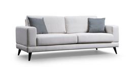 Kalune Design 3 vietų sofa Nordic 3 Seater - rusvai gelsvas