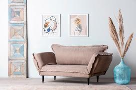 kalune design love - Kalune Design 2-sėdynė sofa-lova Vino Daybed - Mink GR121\01 - 8 nuotrauka
