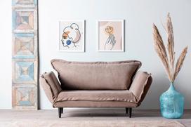 kalune design love - Kalune Design 2-sėdynė sofa-lova Vino Daybed - Mink GR121\01 - 9 nuotrauka