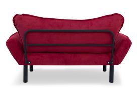 kalune design love - Kalune Design 2-sėdynė sofa-lova Chatto - Maroon - 3 nuotrauka