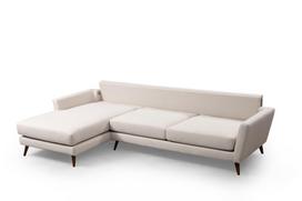 kalune design love - Kalune Design Kampo sofa Mayorka Corner Large Left (Chl - 3R ) - rusvai gelsvas - 2 nuotrauka
