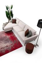 kalune design love - Kalune Design Kampo sofa Mayorka Corner Large Left (Chl - 3R ) - rusvai gelsvas - 3 nuotrauka
