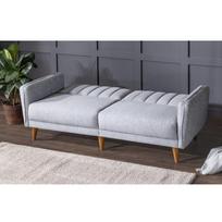 dviviete sofa lov - Kalune Design 3-sėdynė sofa-lova Aqua - Pilkas - 8 nuotrauka