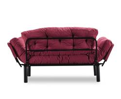 kalune design love - Kalune Design 2-sėdynė sofa-lova Nitta - Maroon - 4 nuotrauka