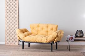 kalune design love - Sofa Kalune Design Nitta, geltona - 7 nuotrauka