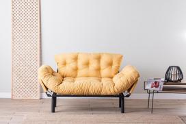 kalune design love - Sofa Kalune Design Nitta, geltona - 8 nuotrauka