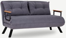 Kalune Design 2-sėdynė sofa-lova Sando 2-Seater - Pilkas