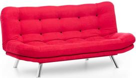 Kalune Design 3-sėdynė sofa-lova Misa Sofabed - Raudona