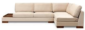 Kalune Design Kampo sofa Tulip Corner Right Without Pouf - rusvai gelsvas