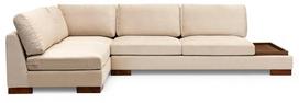 Kalune Design Kampo sofa Tulip Corner Left Without Pouf - rusvai gelsvas