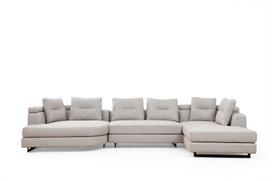 Kalune Design Kampo sofa Padova Corner -2 - Light Pilkas