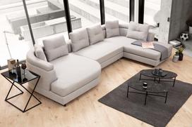 kampai sofos - Kalune Design Kampo sofa Padova Corner -2 - Light Pilkas - 3 nuotrauka