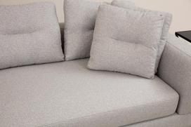 kampai sofos - Kalune Design Kampo sofa Padova Corner -2 - Light Pilkas - 5 nuotrauka