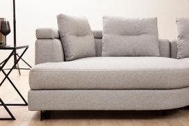 kampai sofos - Kalune Design Kampo sofa Padova Corner -2 - Light Pilkas - 6 nuotrauka